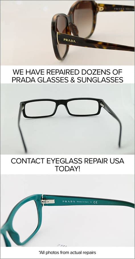 prada eyeglass warranty|Prada sunglasses repair center.